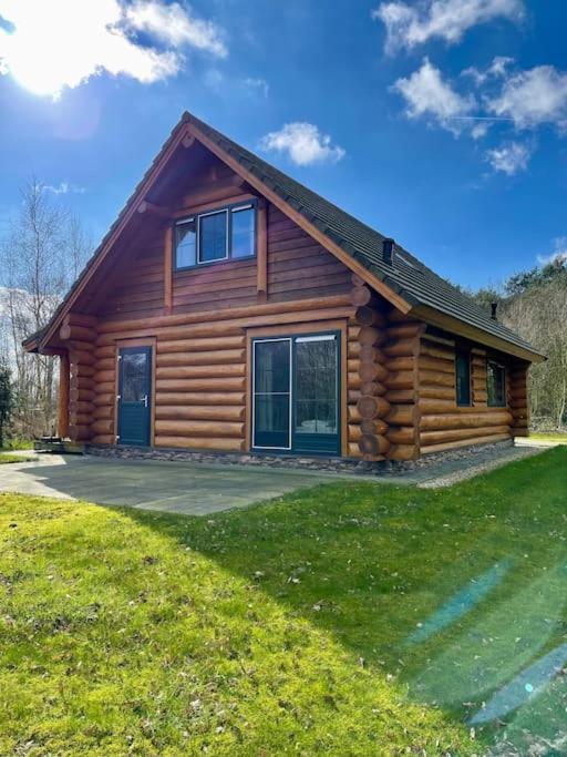 Unieke Houten Villa Met Sauna In Twente - 6P Den Ham Экстерьер фото