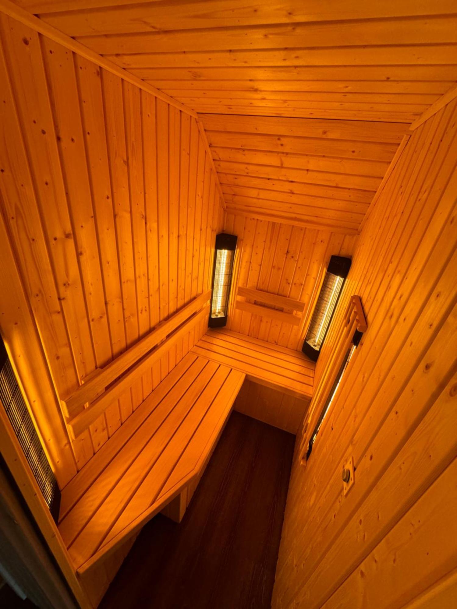 Unieke Houten Villa Met Sauna In Twente - 6P Den Ham Экстерьер фото